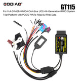 GODIAG GT115 VAG MQB  IMMO4 CAN-Bus UDS Test Platform with POGO PIN to Read & Write Data