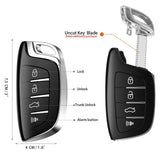 Xhorse XSCS00EN 4 Button Smart Key Colorful Crystal Style
