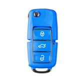 Xhorse XKB502EN VVDI2 Wire Flip Remote Key 3 Button Pink