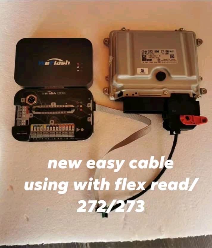 Benz W272 W273 ECU Clone Cable Works with Weflash Box – moeecucable