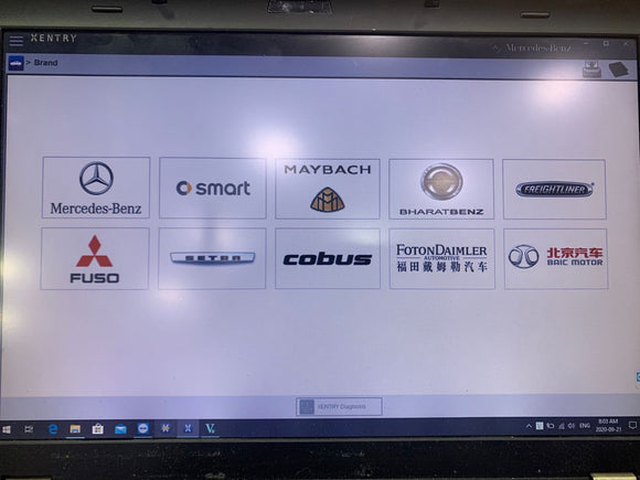 SSD Xentry 2020 Suitable to Add Key for Mercedes Benz FBS4