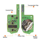 XHORSE XEMQB1EN MQB Style 3 Buttons