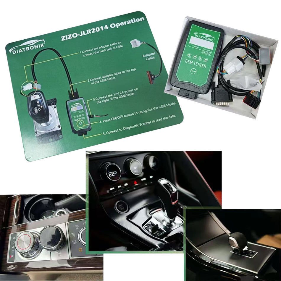 New Released Diatronik PL005 PRO GSM Tester JLR Selector Testing 3 Gear Supported