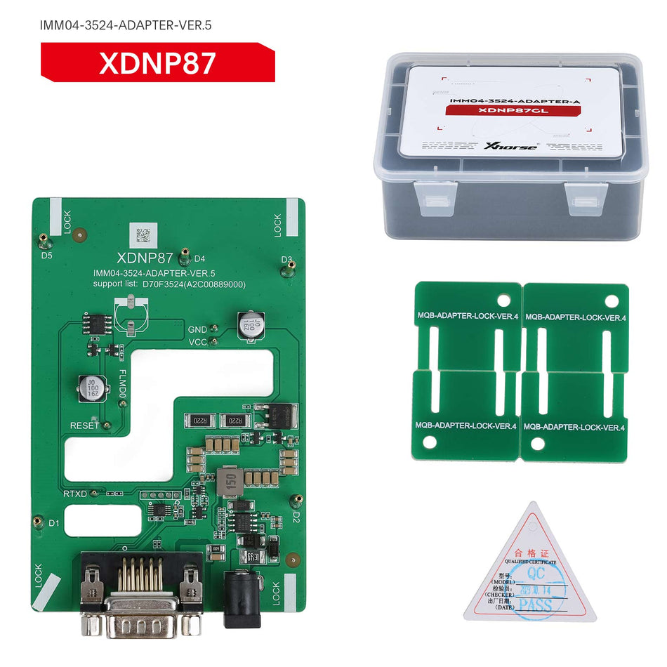 Xhorse XDNPM3GL MQB48 Solder Free Adapters Full Package 13 Pieces