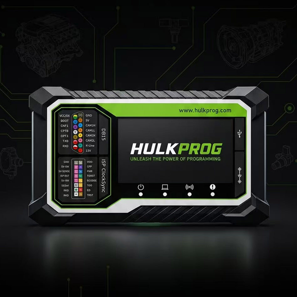 HULKPROG High-speed ECU & Module Programming UNIVERSAL MCU & MEMORY PROGRAMMER