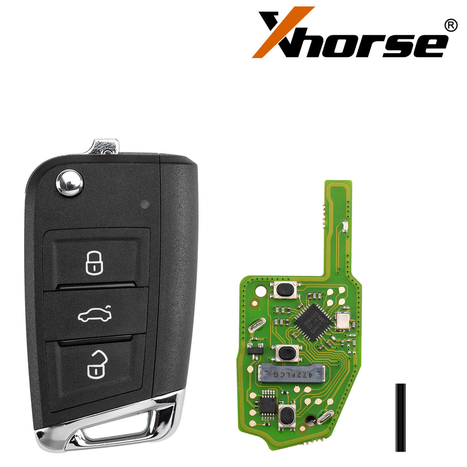 XHORSE XSDM04EN MQB Smart Key 3 Buttons 5pcs/lot