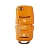 Xhorse XKB502EN VVDI2 Wire Flip Remote Key 3 Button Pink