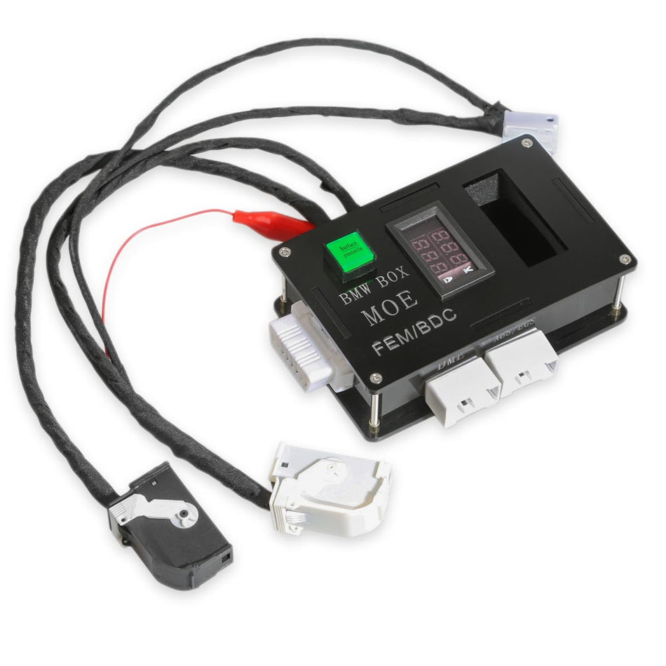 Moe BMW Box FEM/BDC Simulator Add ABS Gearbox Voltage and Amber Testing