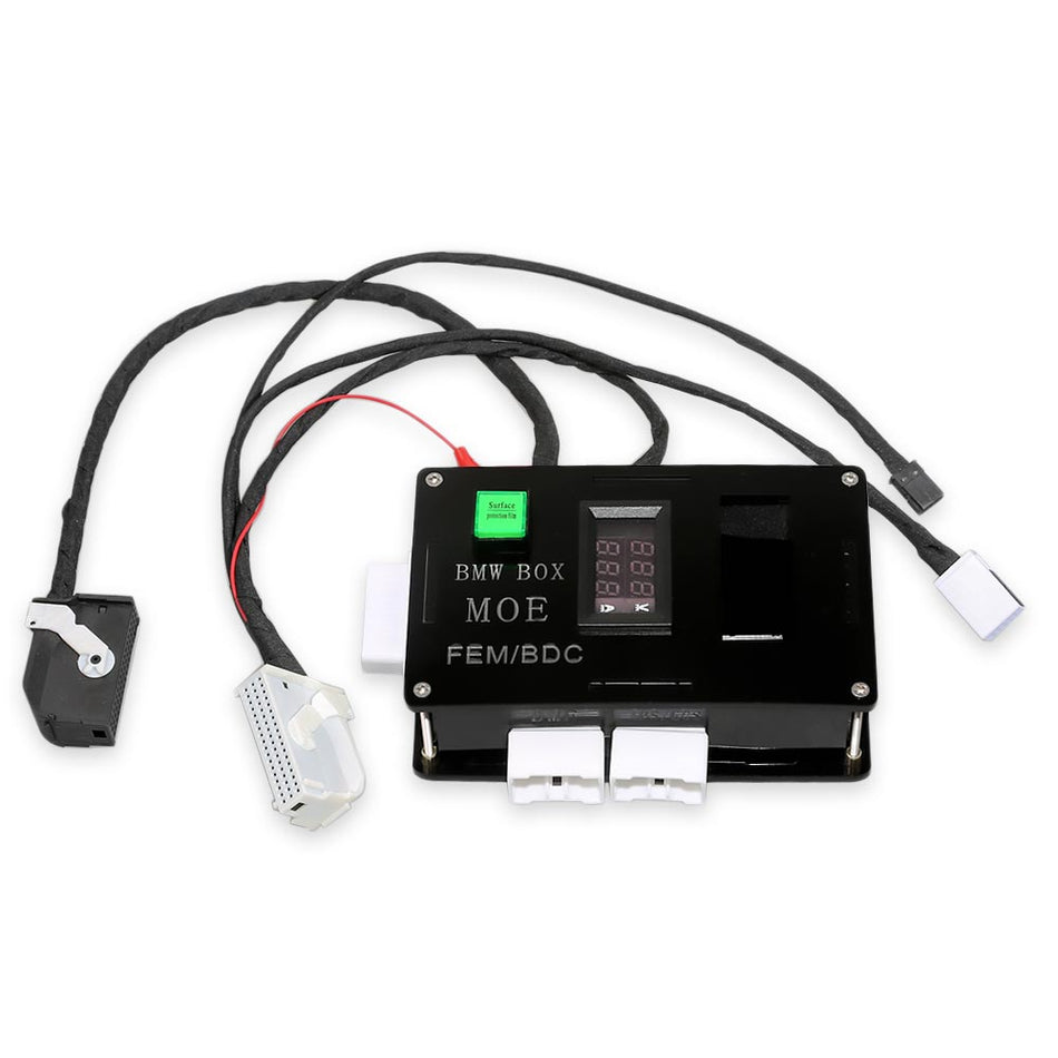 Moe BMW Box FEM/BDC Simulator Add ABS Gearbox Voltage and Amber Testing