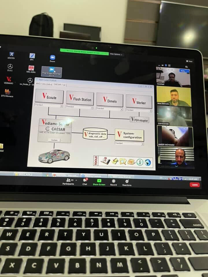 Recorded Video of mercedes Vediamo Class by MOE DIATRONIK , from A to Z