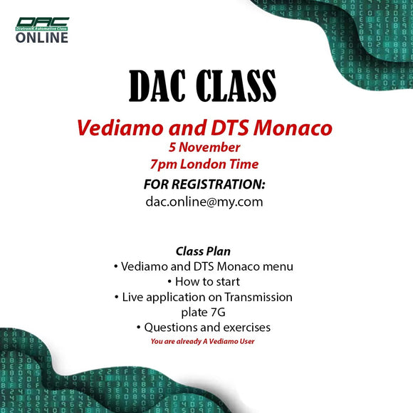 DAC Class for Vediamo and DTS Monaco