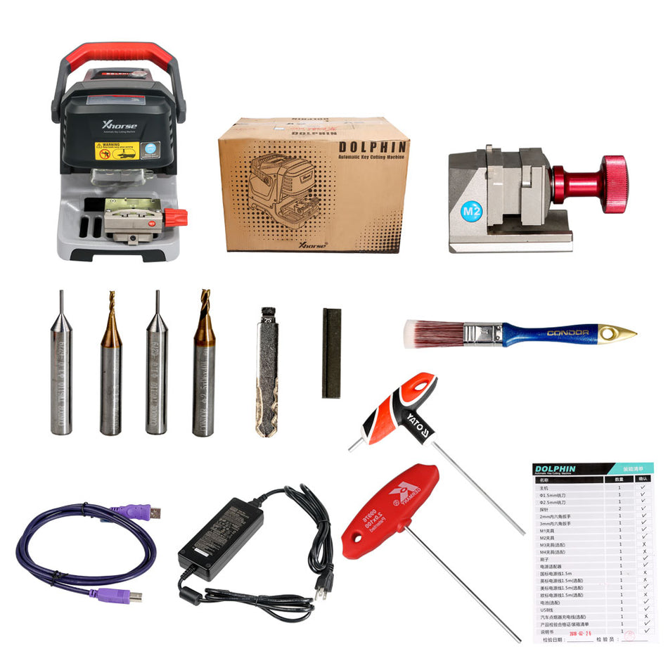 Xhorse Dolphin XP005 Key Cutting Machine with Built-in Battery 