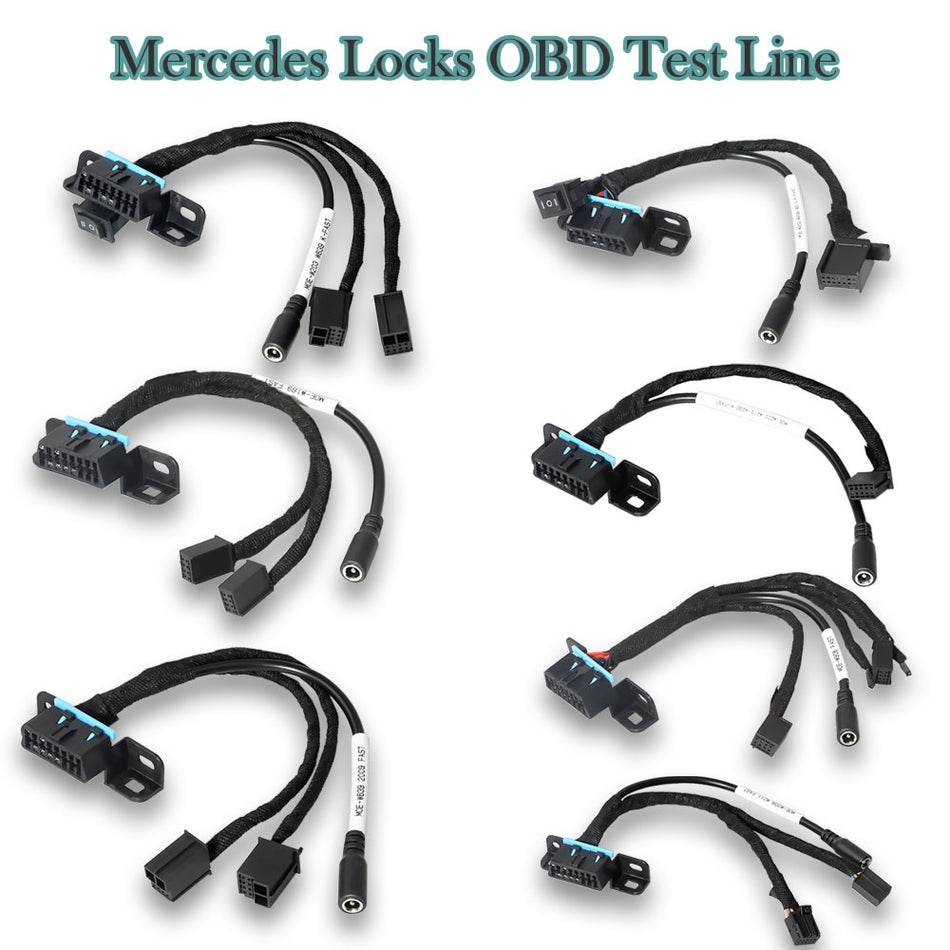 Mercedes EIS OBD Test Line 7 pcs for W209/W211/W906/W169/W208/W202/W210/W639 EZS Cable
